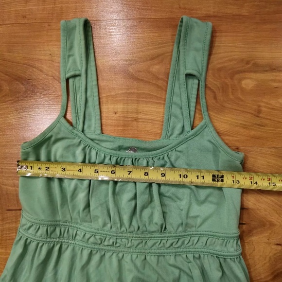 North Face Dress Womens Small Sleeveless Green Lightweight Straight Casual - Picture 2 of 9